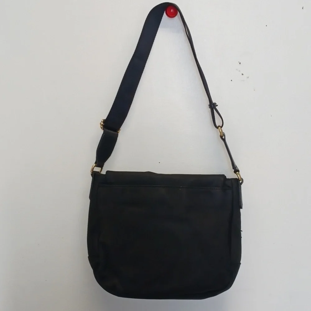 Karl Lagerfeld black nylon crossbody/shoulder bag. - Picture 3 of 13